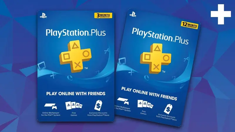 گیفت کارت های PlayStation Plus 3 و 12 ماهه برای بازی آنلاین، بازی رایگان و تخفیف ویژه در گیم نت VIP PS5 پارس.