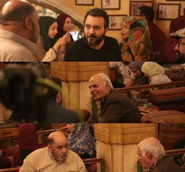 دورهمی شاد و پر جنب و جوش میهمانان در سفره خانه سنتی باغ صبا، مکانی دنج با فضای اصیل ایرانی برای لحظاتی دلپذیر.