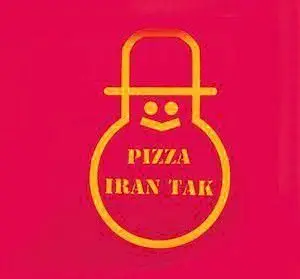 لوگو رسمی پیتزا ایران تک به رنگ زرد و قرمز، با طراحی کاراکتر کلاهدار خندان. مناسب برای جستجوی پیتزا و فست فود ایرانی با کیفیت.