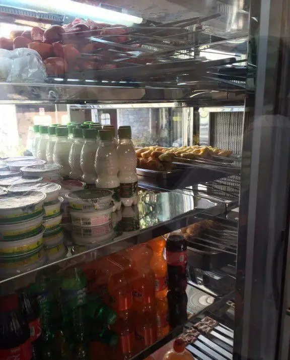 یخچال کباب سرای محسن حاوی انواع کباب‌های آماده، دوغ، ماست و نوشیدنی‌های خنک. تجربه‌ای دلپذیر از طعم اصیل کباب.