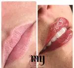 تفاوت لب قبل و بعد از میکروبلیدینگ لب در آرایشگاه زنانه مونا یزدانی شعبه گیشا، زیبایی و شادابی را به لب‌های شما هدیه می‌دهد.