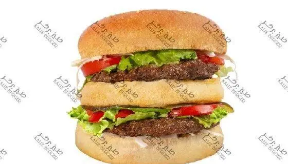 همبرگر دوبل خوشمزه و تازه فست فود کلیز، ترکیبی عالی از نان، گوشت، کاهو و گوجه فرنگی برای سفارش آنلاین و حضوری.