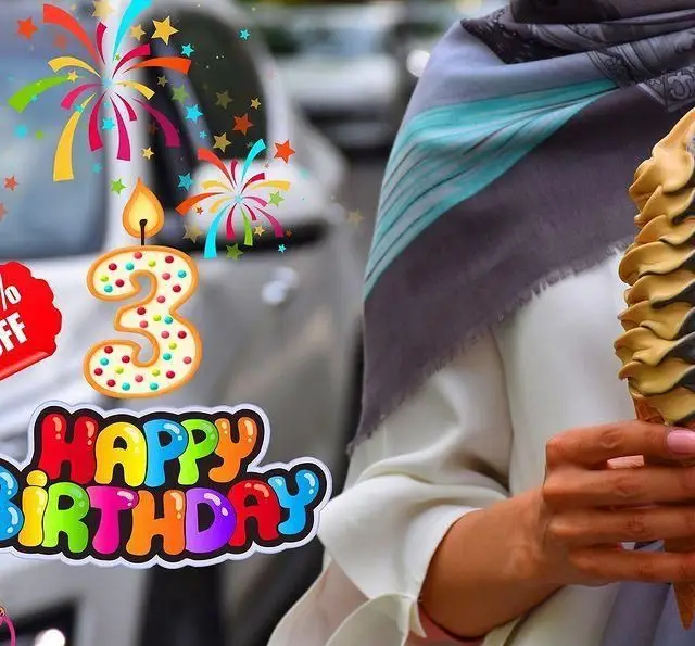 جشن ۳ سالگی کافه جلاتو متینو: لذت بستنی‌های جلاتو بی‌نظیر با تخفیف ویژه تولد، لحظاتی شیرین و به یادماندنی.